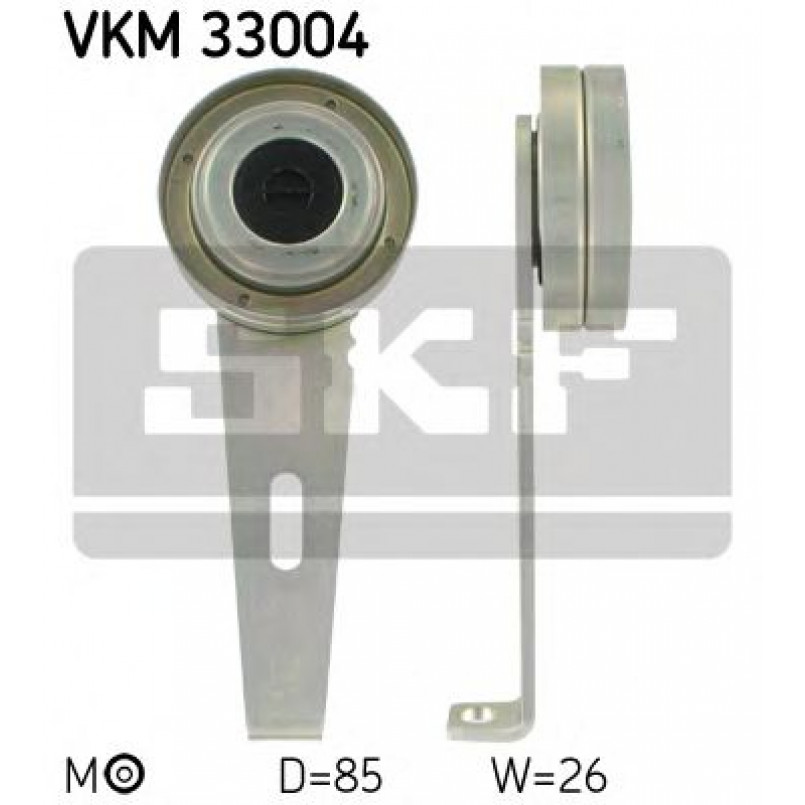 VKM 33004 SKF Натягувач поліклинового ременя